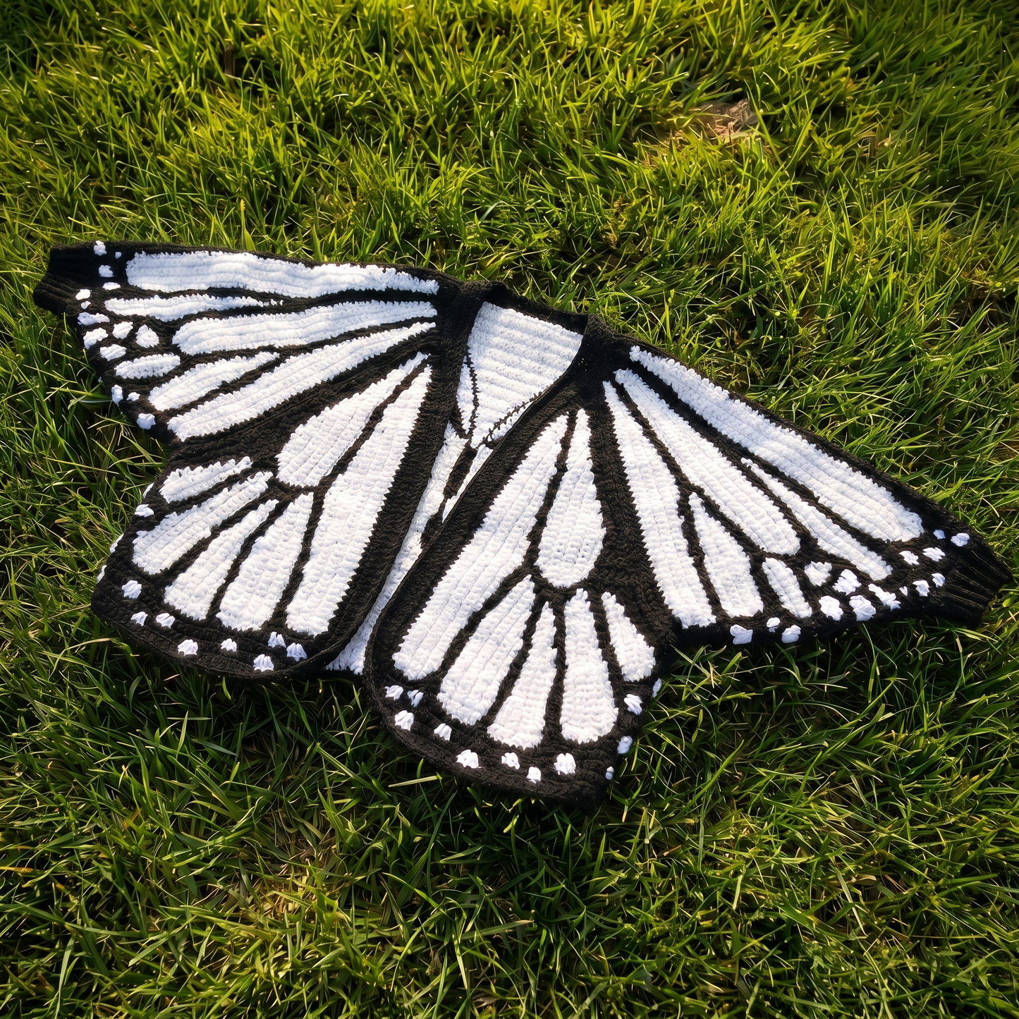 Crochet Butterfly Cardigan
